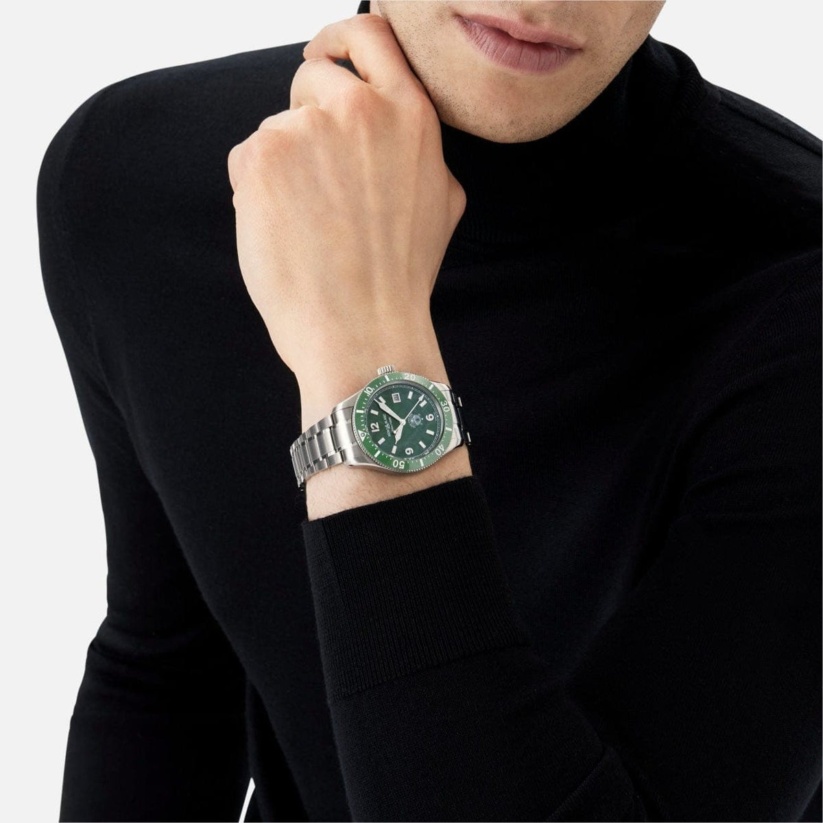 Montblanc New Watches - ICED SEA - 1858 AUTOMATIC DATE | 129373 | Manfredi Jewels