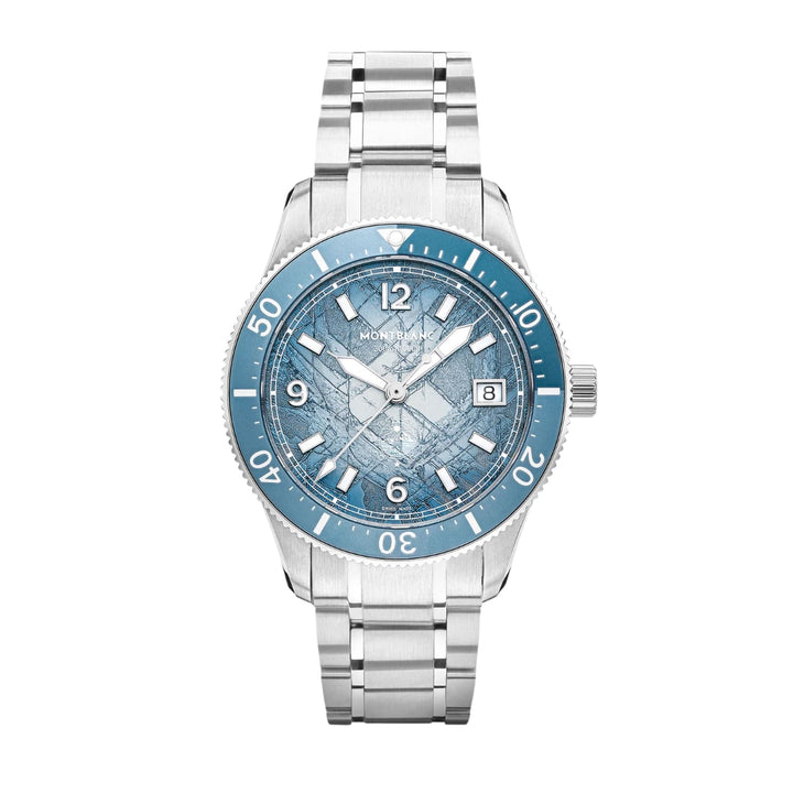 Montblanc New Watches - ICED SEA AUTOMATIC DATE OXYGEN | Manfredi Jewels