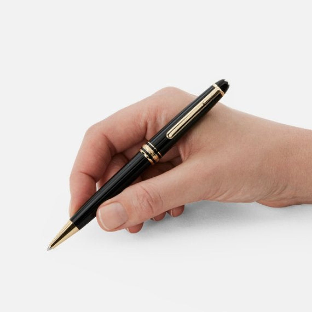 Montblanc Accessories - Meisterstück Gold-coated Classique Ballpoint Pen | Manfredi Jewels