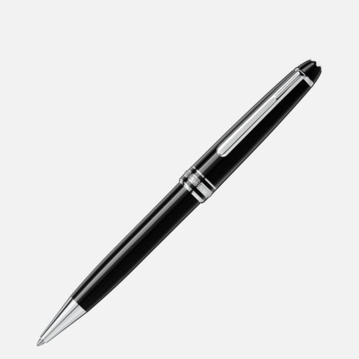 Montblanc Accessories - Meisterstück Platinum-coated Classique Ballpoint Pen | Manfredi Jewels