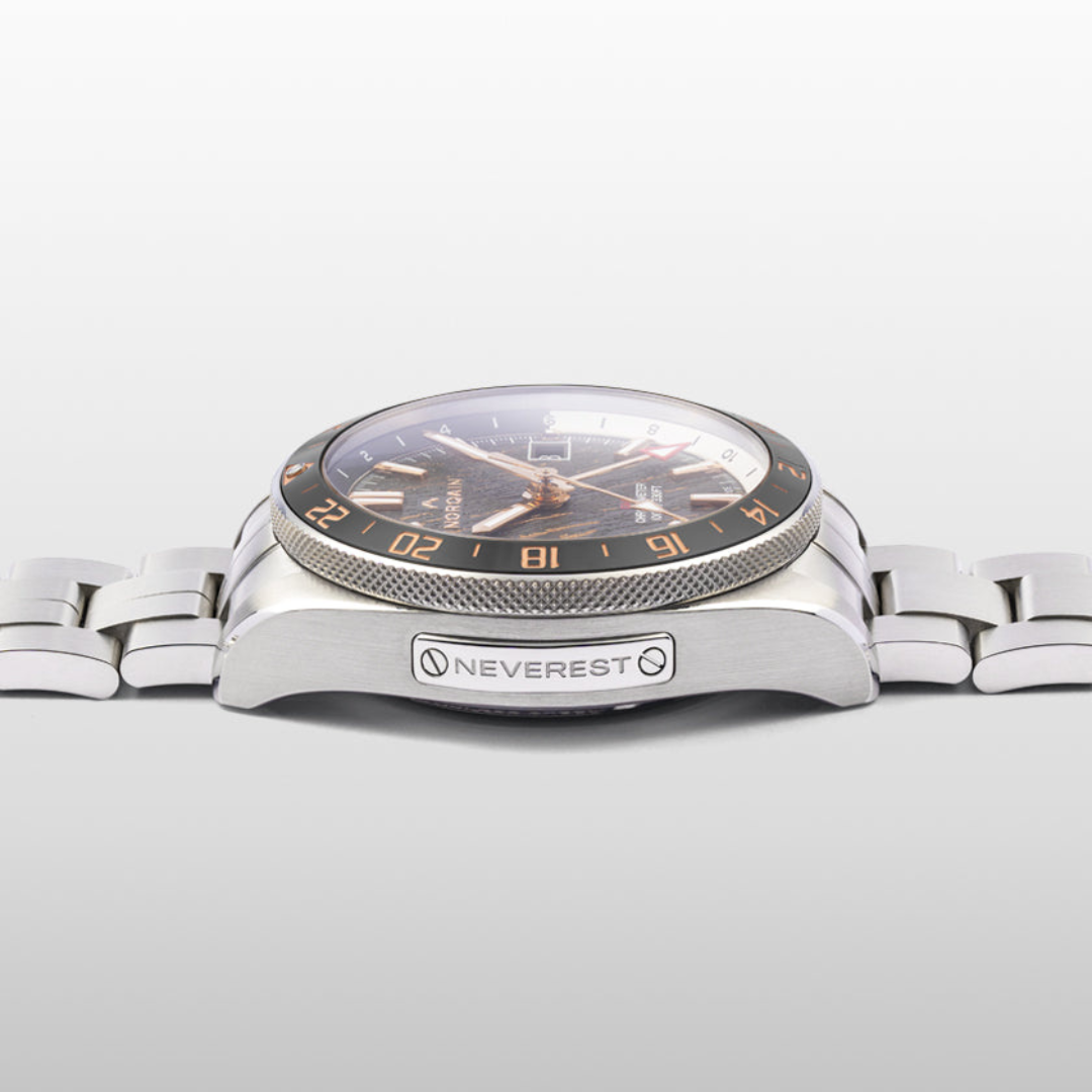NORQAIN New Watches - ADVENTURE NEVEREST GMT GLACIER | Manfredi Jewels