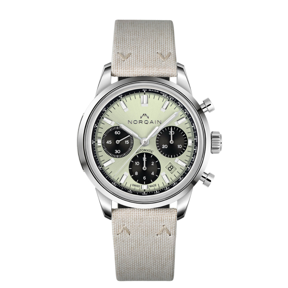 NORQAIN New Watches - FREEDOM 60 CHRONO - PISTACCHIO | Manfredi Jewels