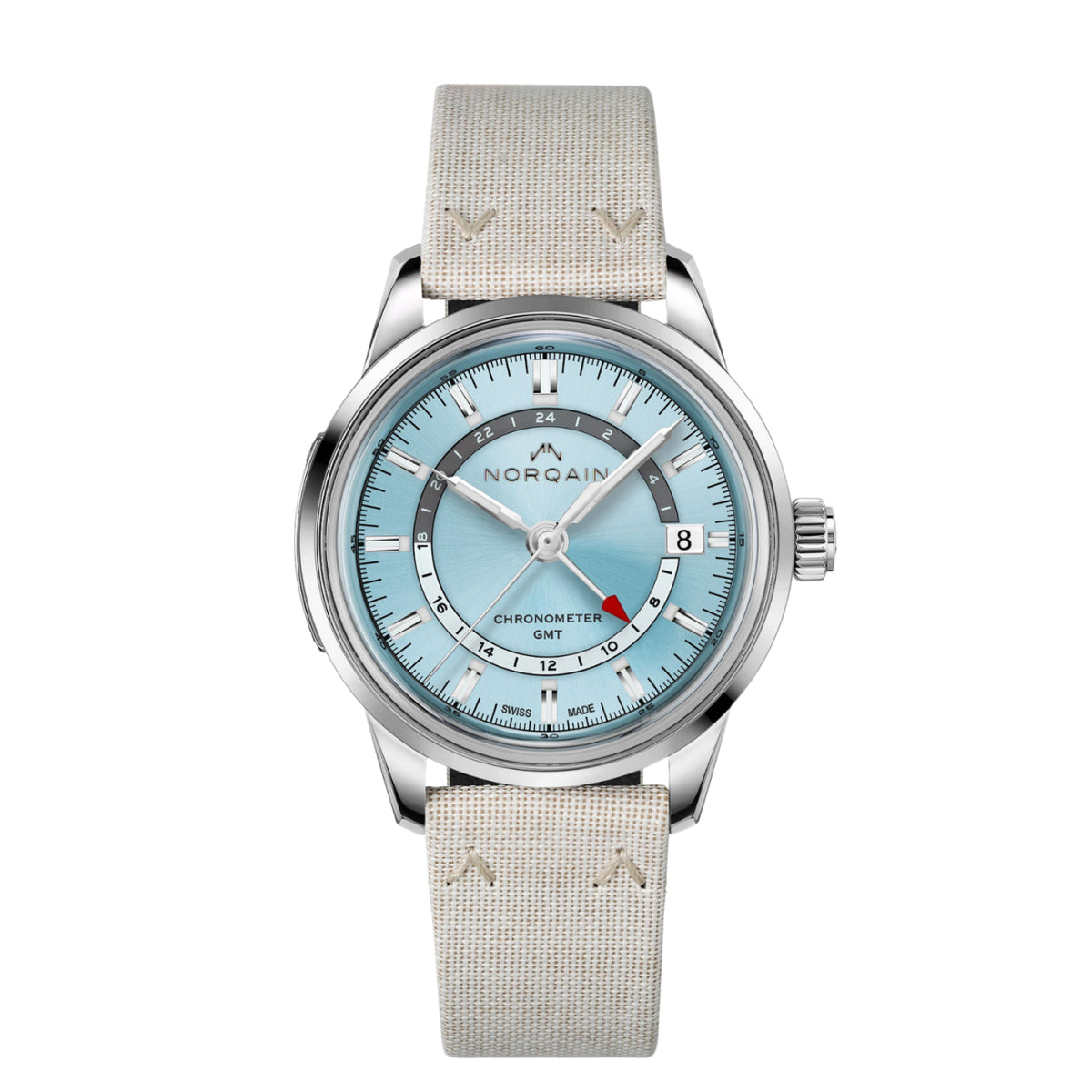 NORQAIN New Watches - FREEDOM 60 GMT - ICE BLUE | Manfredi Jewels