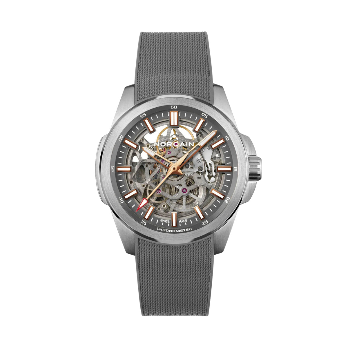 NORQAIN New Watches - INDEPENDENCE WILD ONE SKELETON GREY | Manfredi Jewels