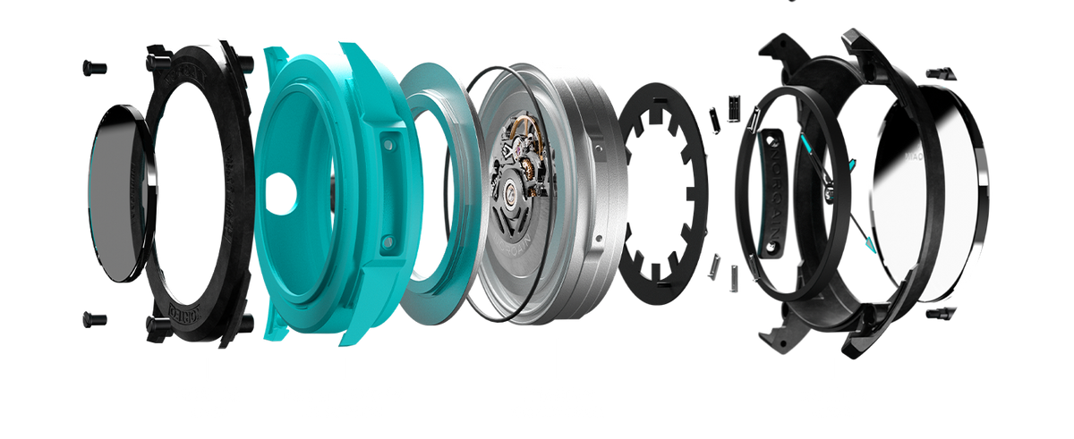 NORQAIN New Watches - INDEPENDENCE WILD ONE SKELETON - TURQUOISE | Manfredi Jewels