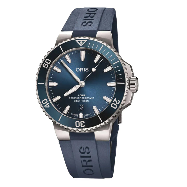 Oris New Watches - AQUIS DATE - BLUE | Manfredi Jewels