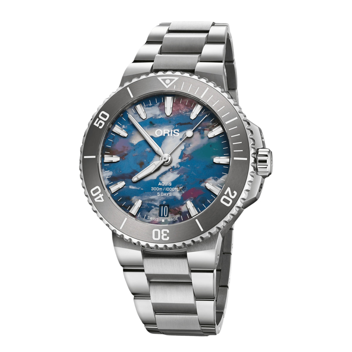 Oris Watches - AQUIS DATE UPCYCLE CALIBRE 400 | Manfredi Jewels