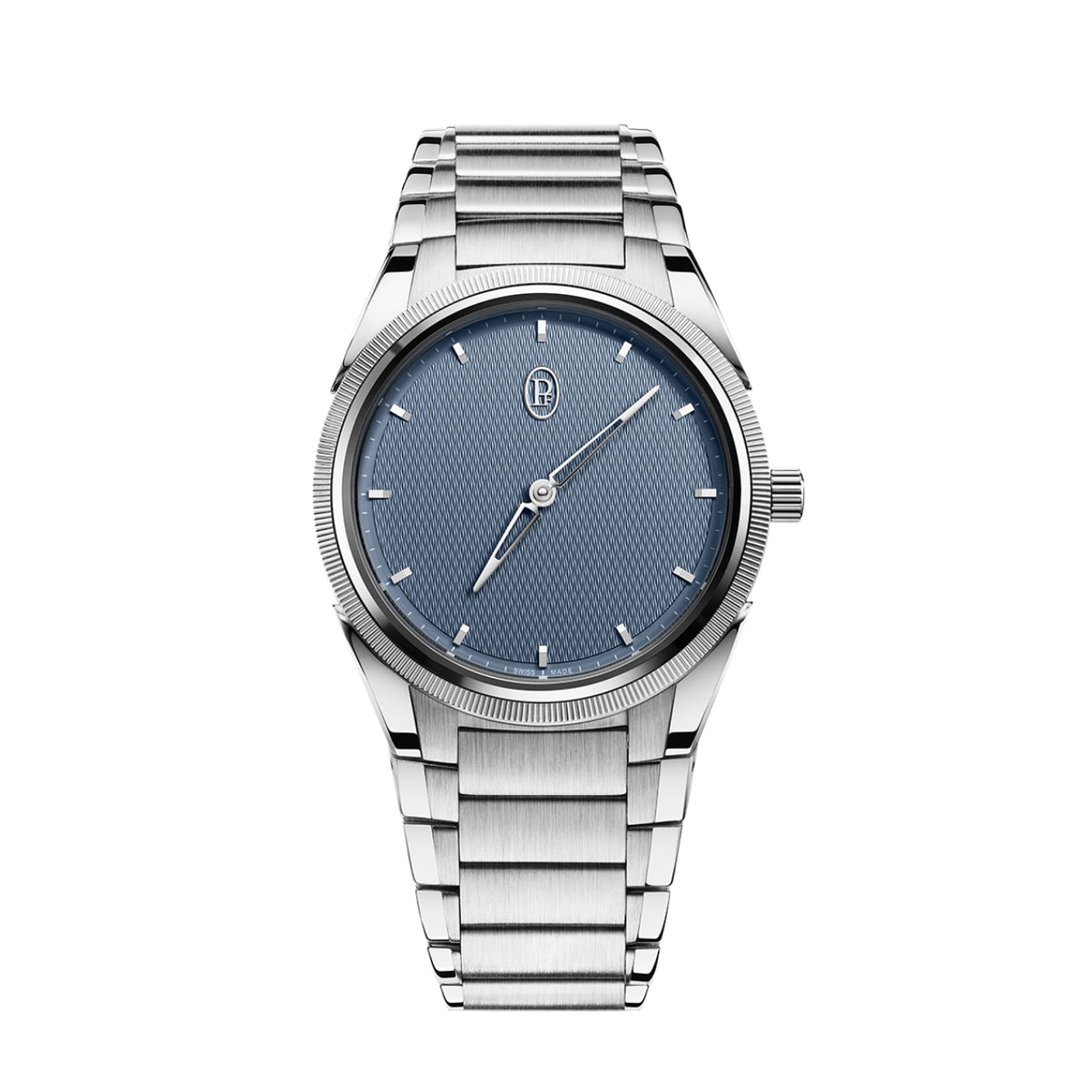 Parmigiani Fleurier Watches - TONDA PF AUTOMATIC STEEL STONE BLUE | Manfredi Jewels
