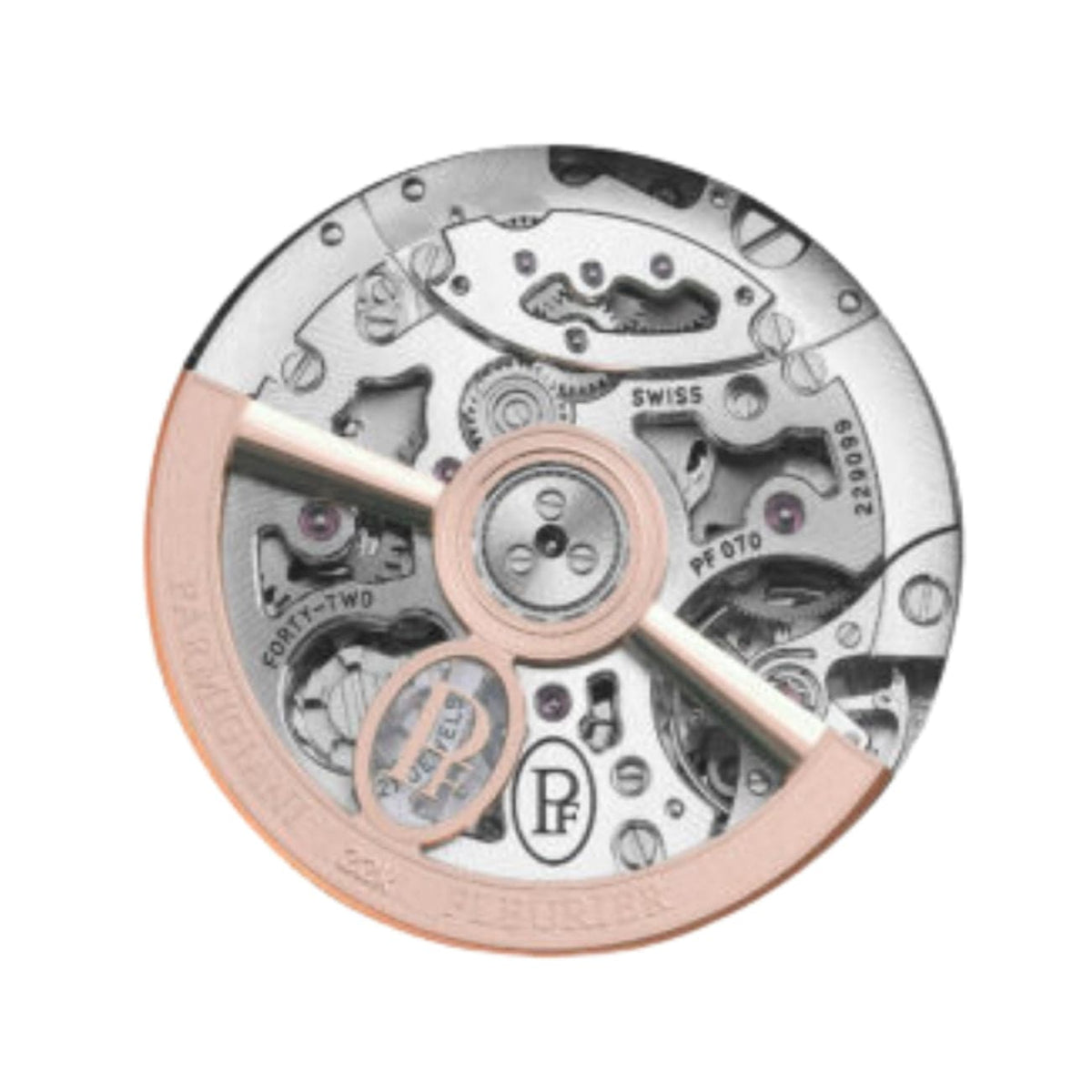 Parmigiani Fleurier New Watches - TONDA PF CHRONOGRAPH STEEL PLATINUM | Manfredi Jewels
