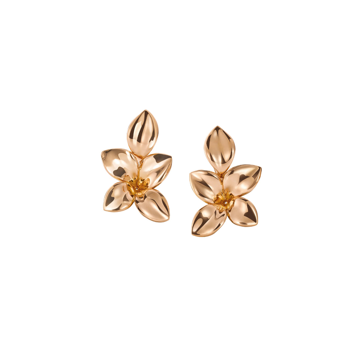 Pasquale Bruni Jewelry - Giardini Segreti 18K Rose Gold Earrings | Manfredi Jewels