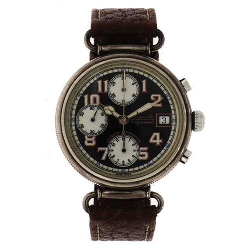 Pre - Owned Auguste Reymond Watches - Sterling Silver 12 - Hour Chronograph | Manfredi Jewels