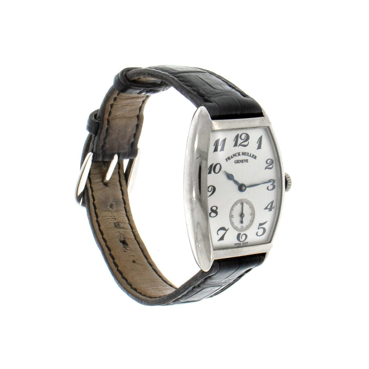 Pre-Owned Franck Muller Pre-Owned Watches - Cintrée Curvex 18K White Gold 7501S6 | Manfredi Jewels