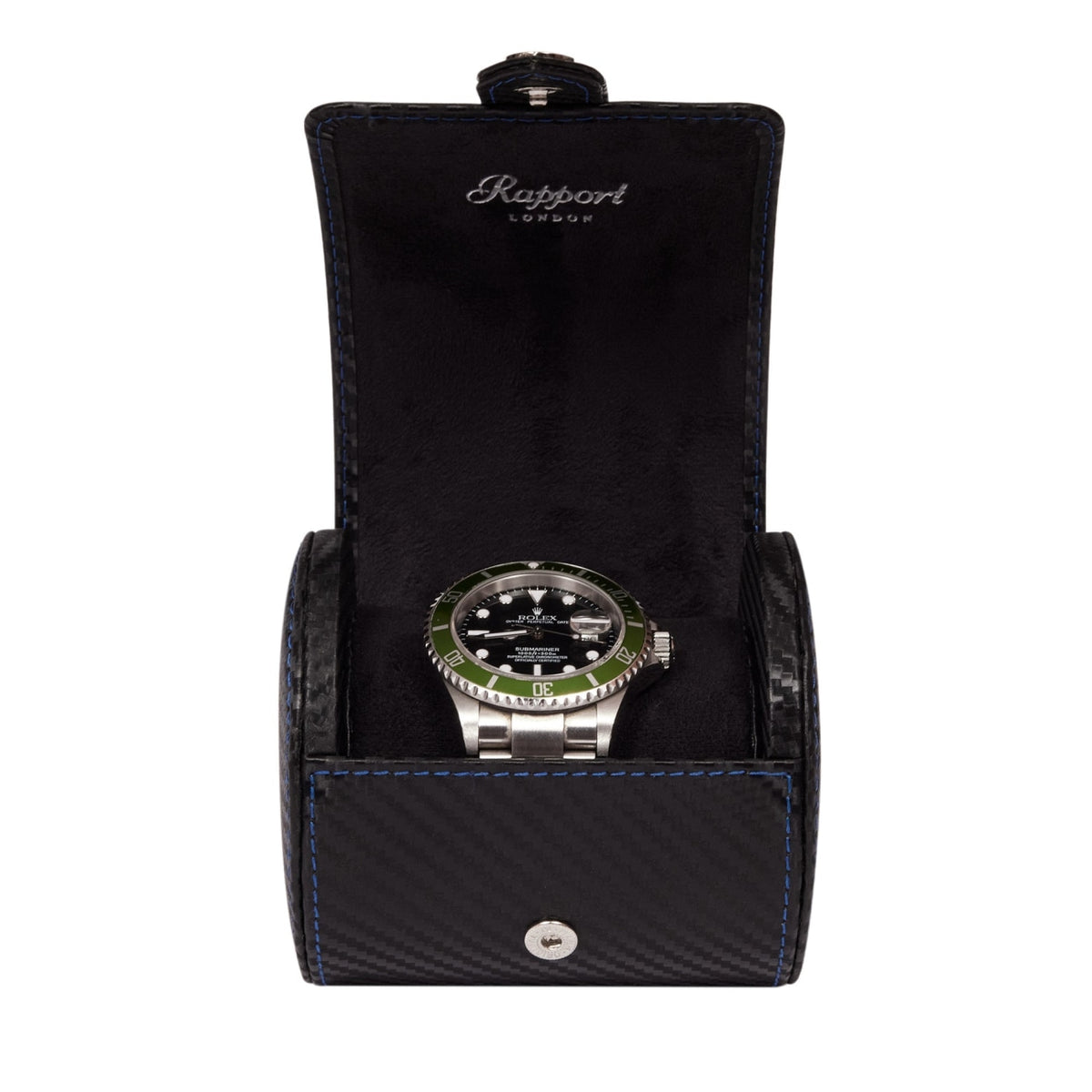 Rapport London Watch Box - Carbon Single Watch Roll | Manfredi Jewels