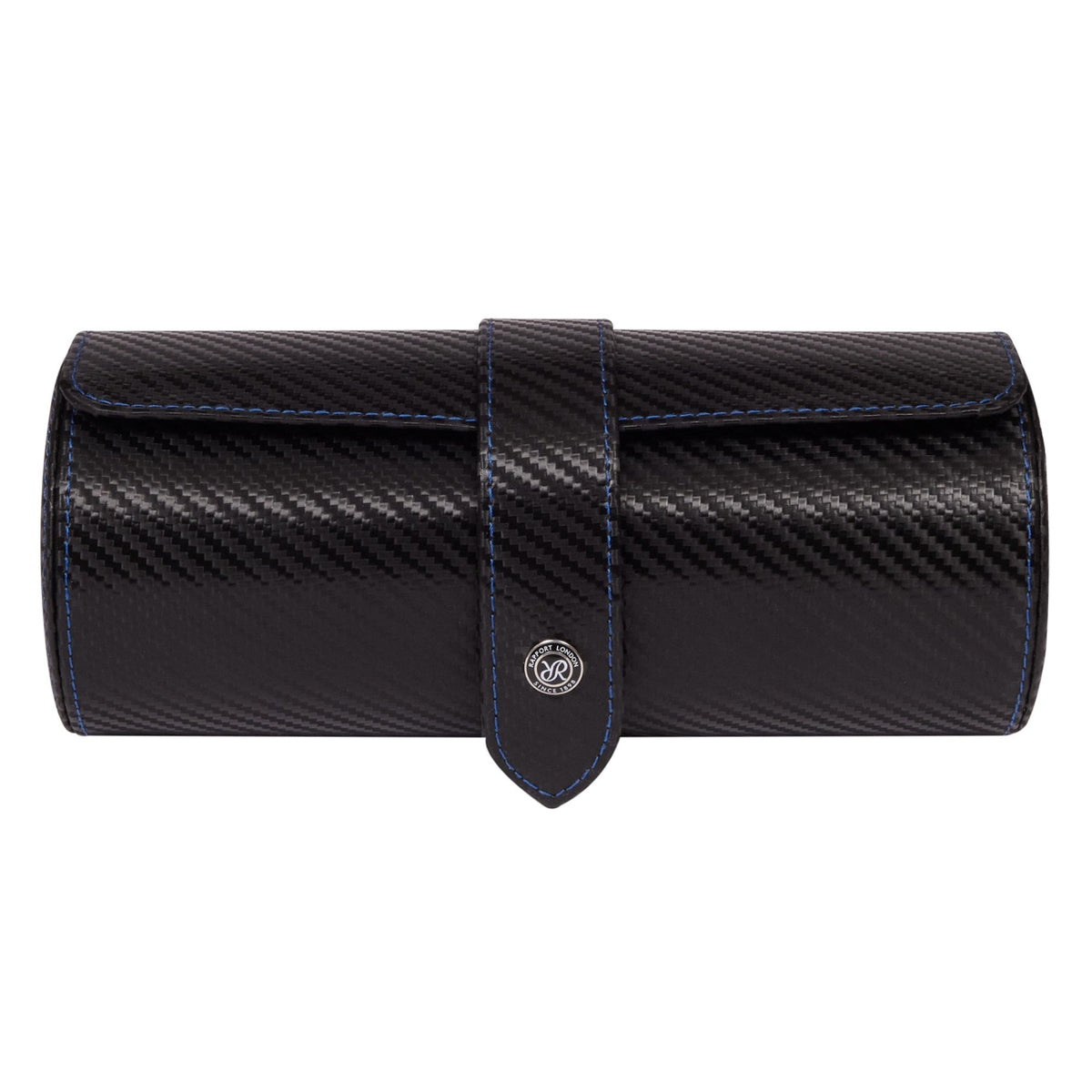 Rapport London Watch Box - Carbon Three Watch Roll | Manfredi Jewels