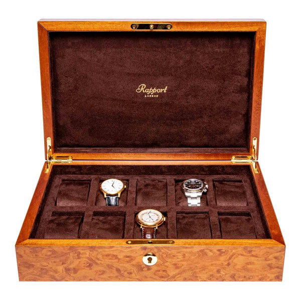 Rapport London Heritage Ten Watch Box - Watch Box | Manfredi