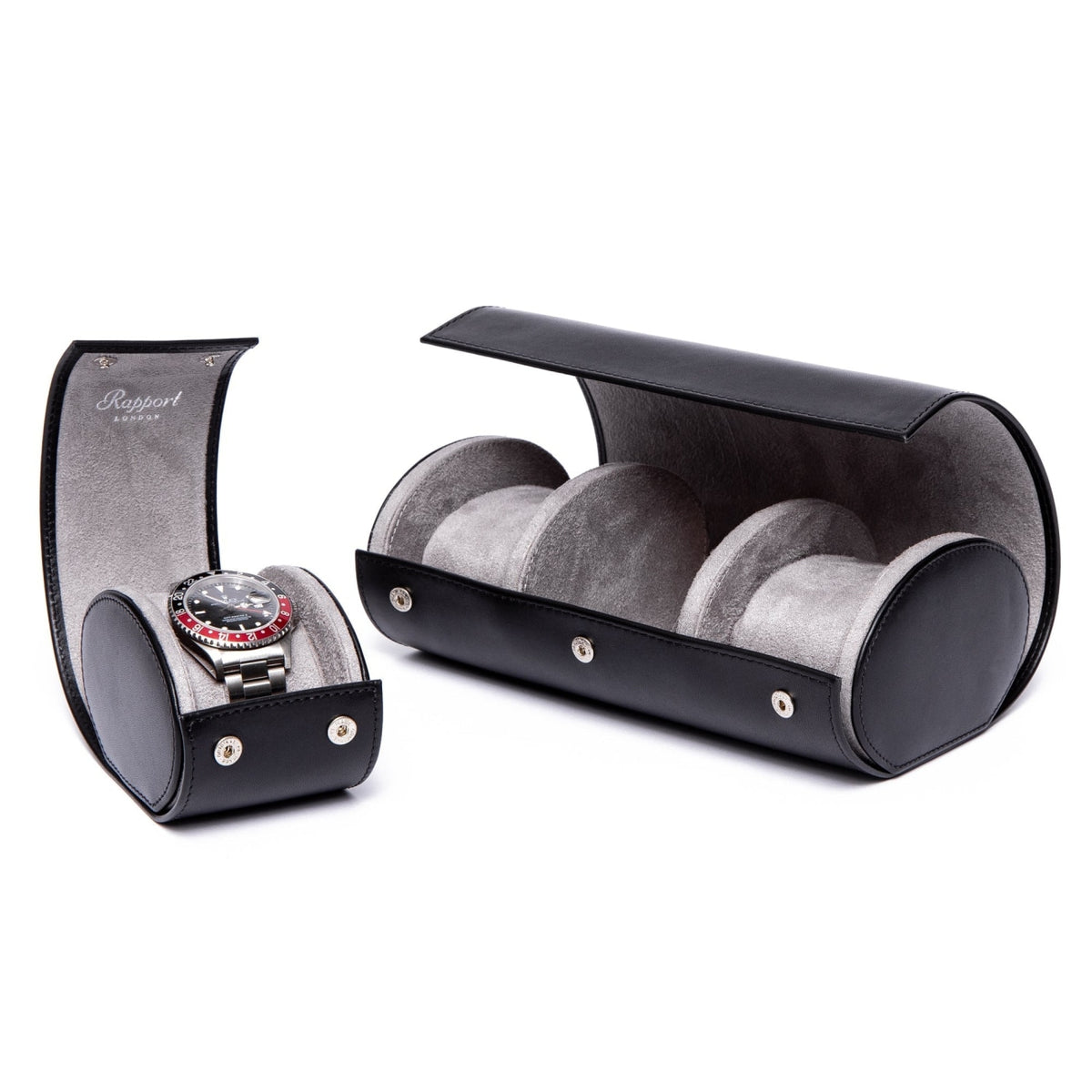 Rapport London Watch Box - Hyde Park Three Watch Roll | Manfredi Jewels