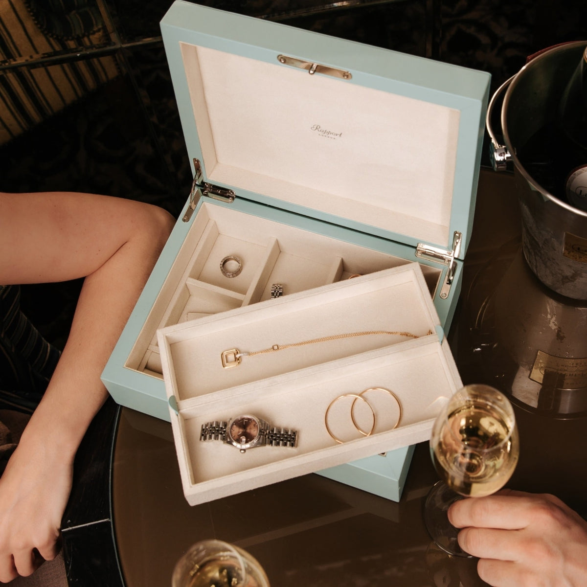 Rapport London Jewelry Box - Jessica Jewellery Box | Manfredi Jewels