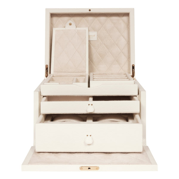 Rapport London Tuxedo Jewelry Box - Jewelry Box | Manfredi Jewels