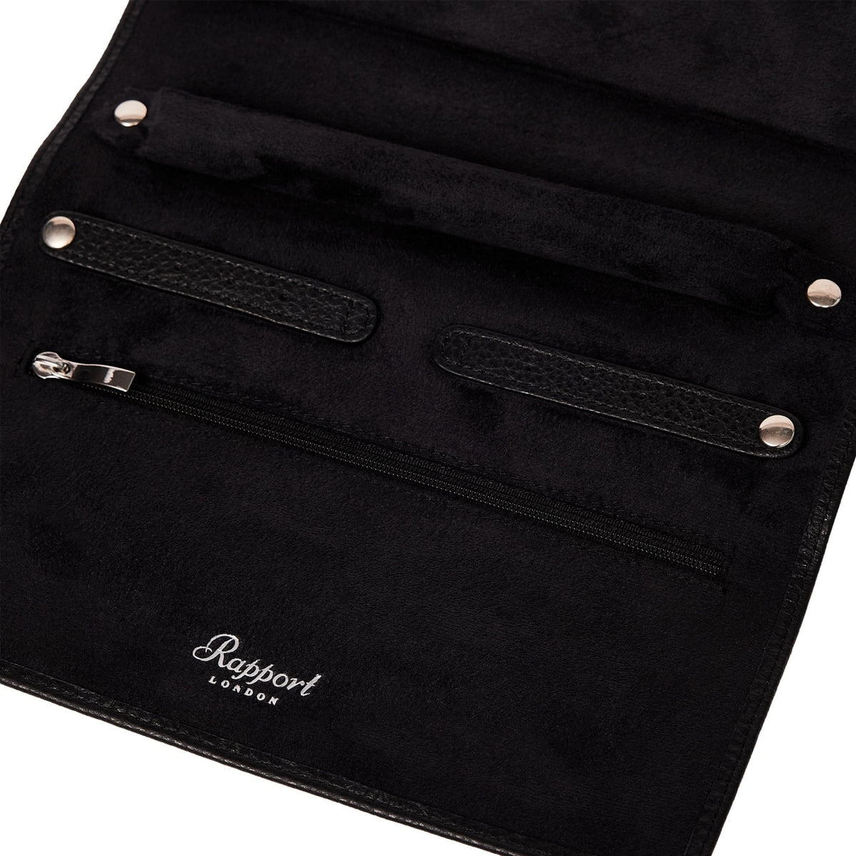 Rapport London Jewelry Box - Tuxedo Jewelry Roll | Manfredi Jewels