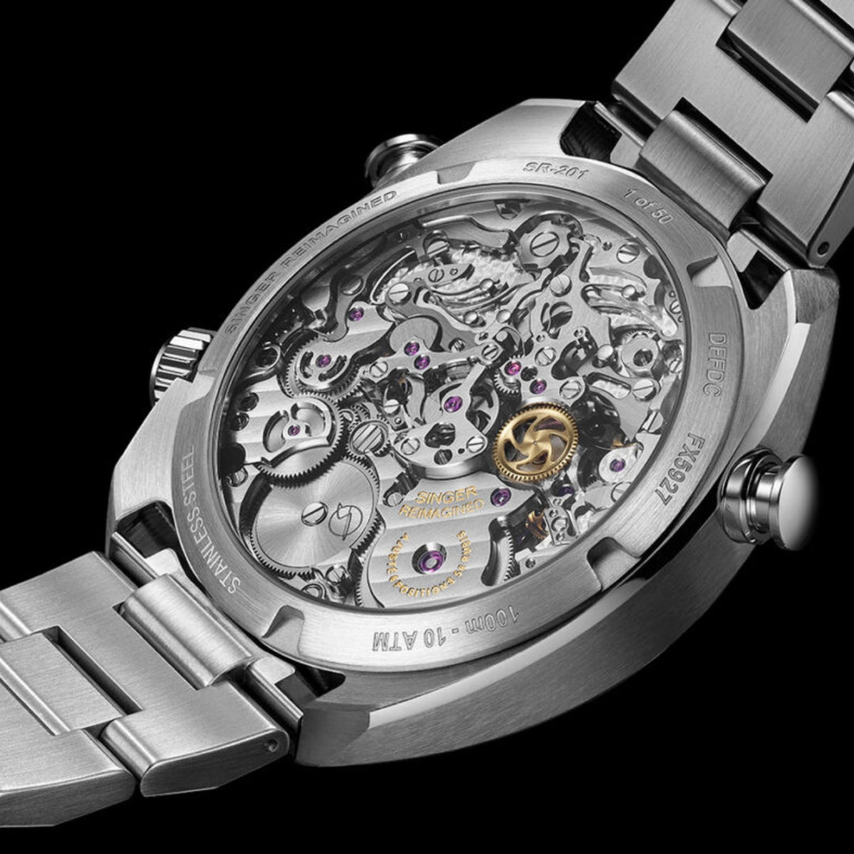 Singer Reimagined New Watches - 1969 CHRONOGRAPH - SR201 | Manfredi Jewels