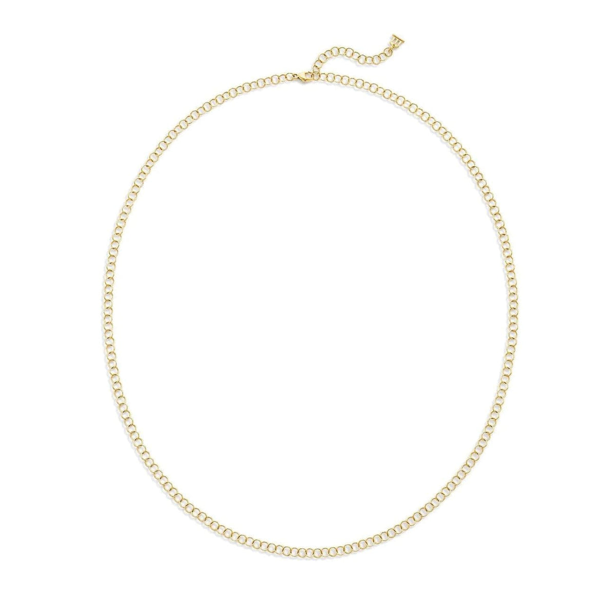 Temple St Clair Jewelry - Fine 18K Yellow Gold Round Chain Necklace | Manfredi Jewels