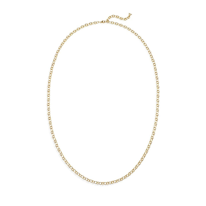 Temple St Clair Jewelry - Ribbon 18K Yellow Gold Chain Necklace | Manfredi Jewels
