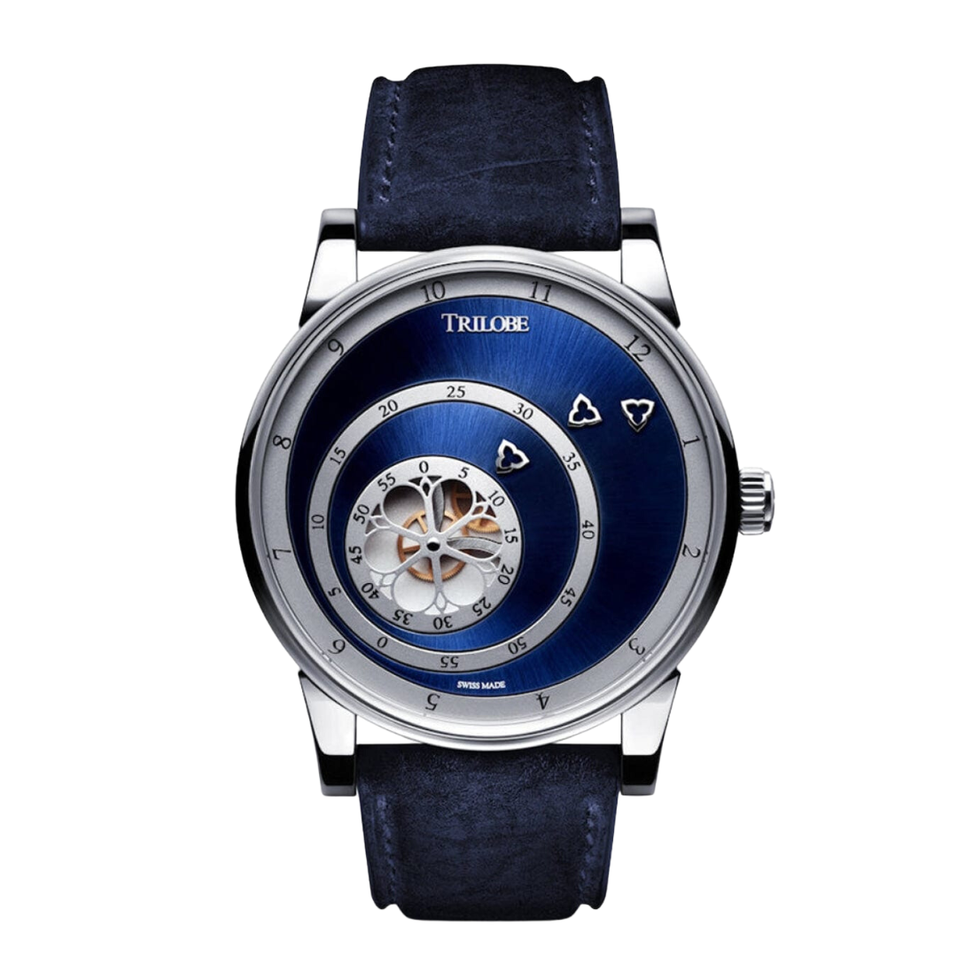 Trilobe Watches - LES MATINAUX - 38 SUNRAY BLUE | Manfredi Jewels