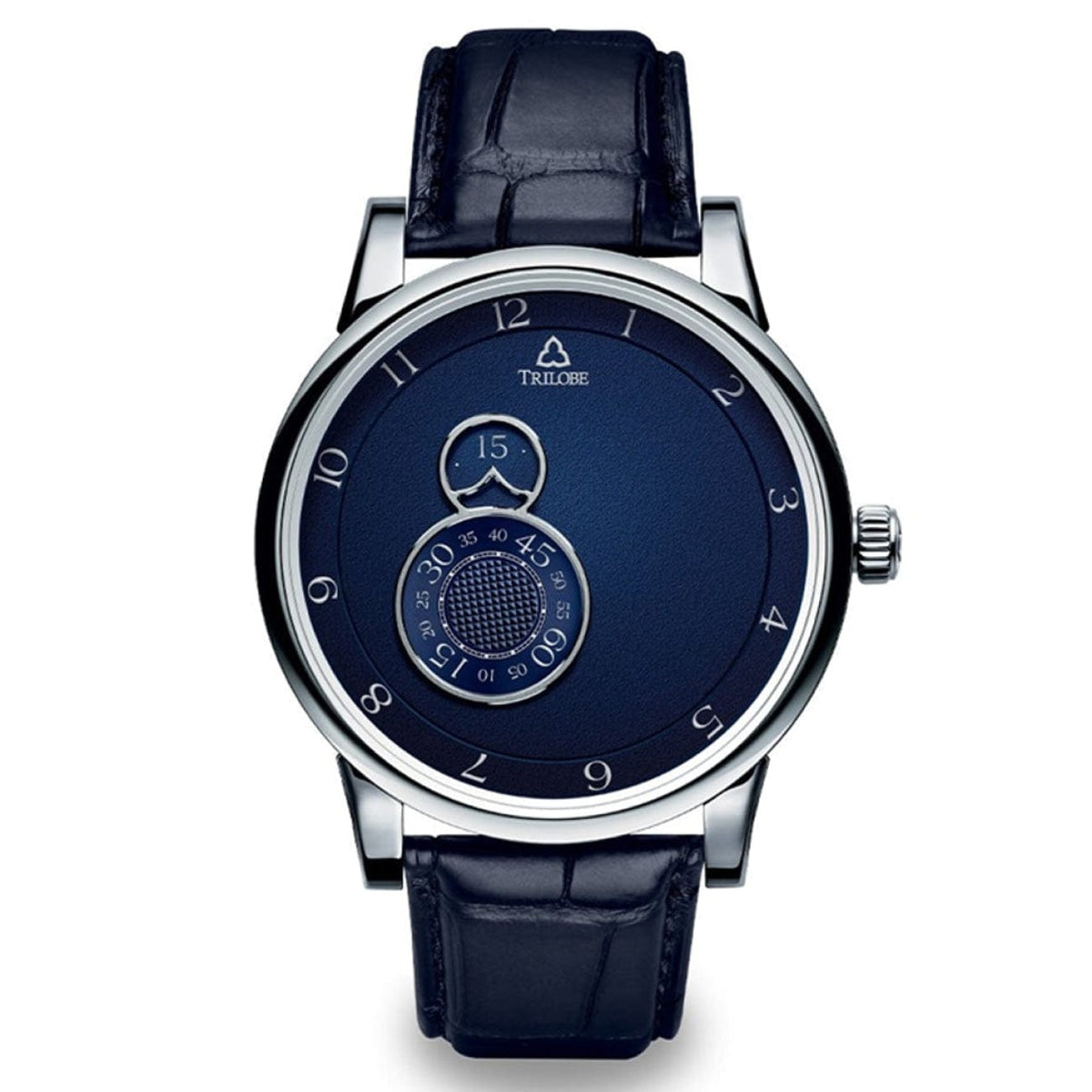 Trilobe Watches - NUIT FANTASTIQUE - 40.5 GRAINED BLUE | Manfredi Jewels