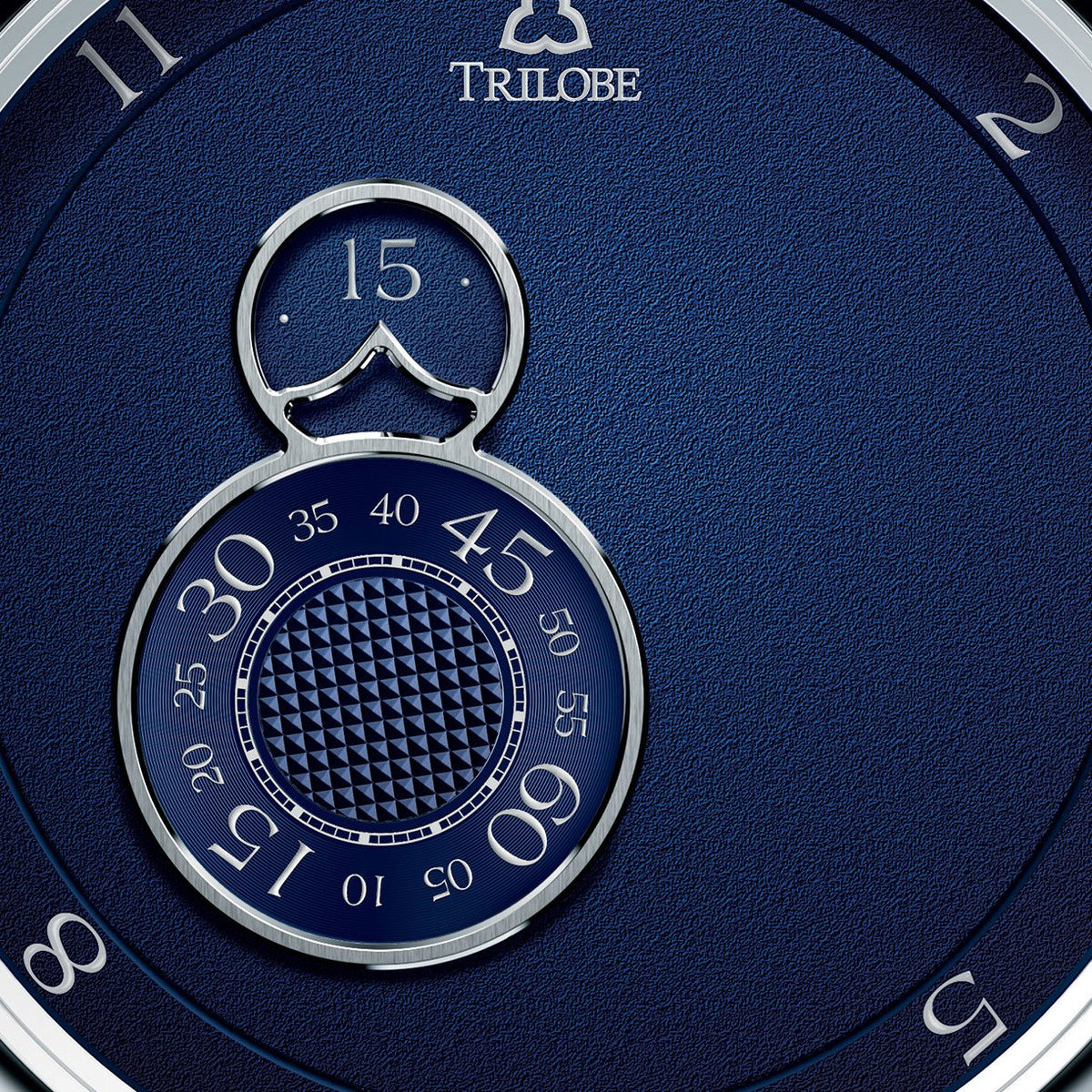 Trilobe Watches - NUIT FANTASTIQUE - 40.5 GRAINED BLUE | Manfredi Jewels