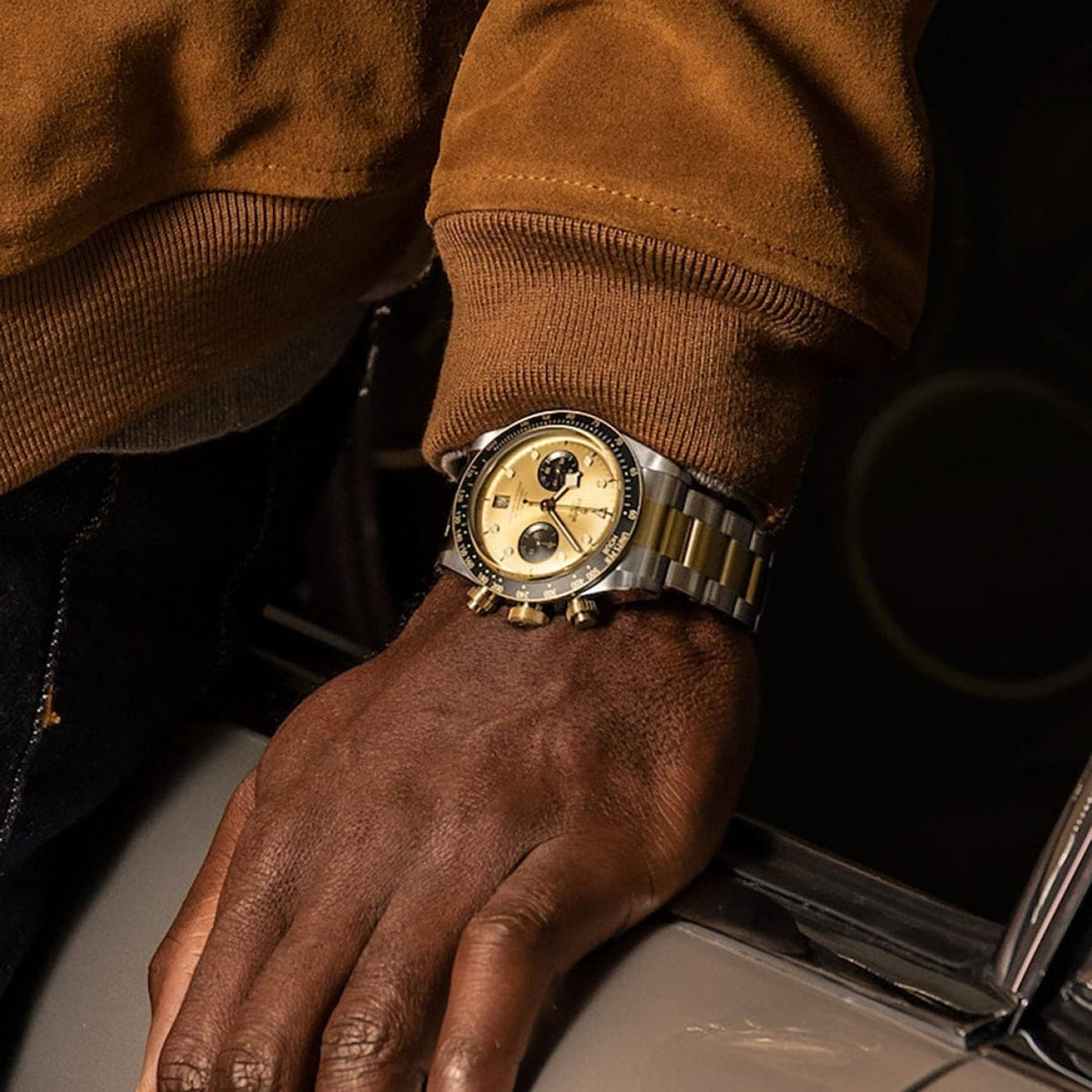 TUDOR Watches - BLACK BAY CHRONO S&G | Manfredi Jewels