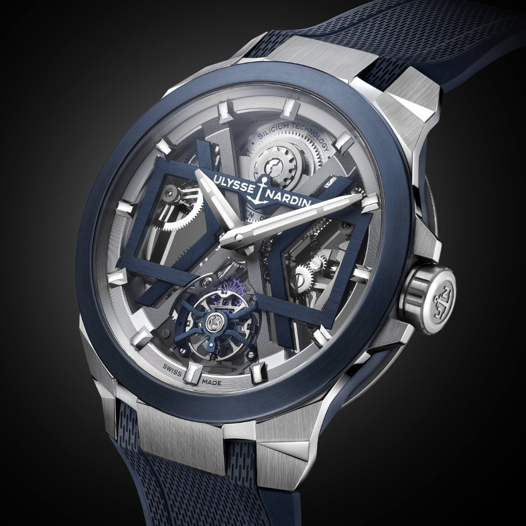 Ulysse Nardin New Watches - BLAST TOURBILLON 45MM BLUE PVD TITANIUM | Manfredi Jewels