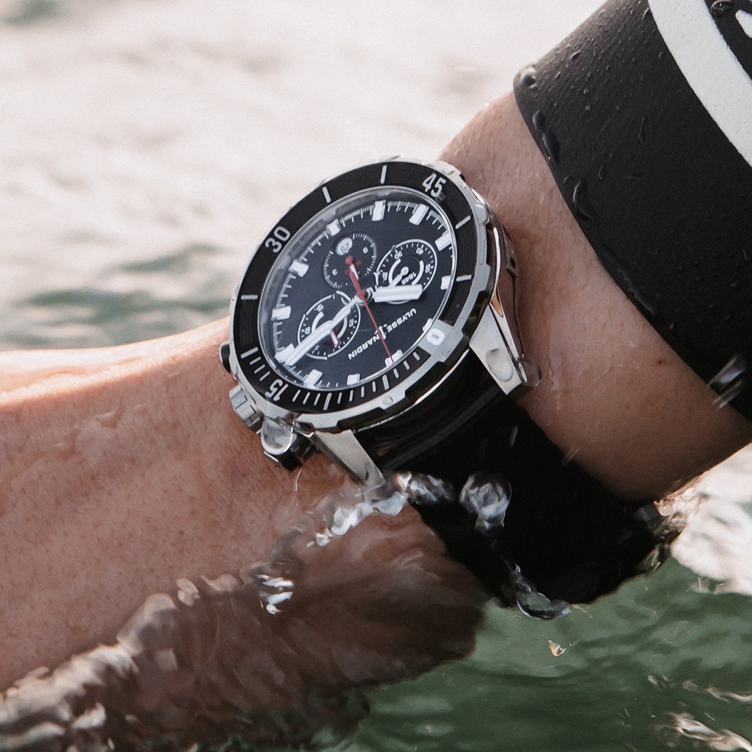 Ulysse Nardin Watches - DIVER CHRONOGRAPH 44MM TITANIUM | Manfredi Jewels