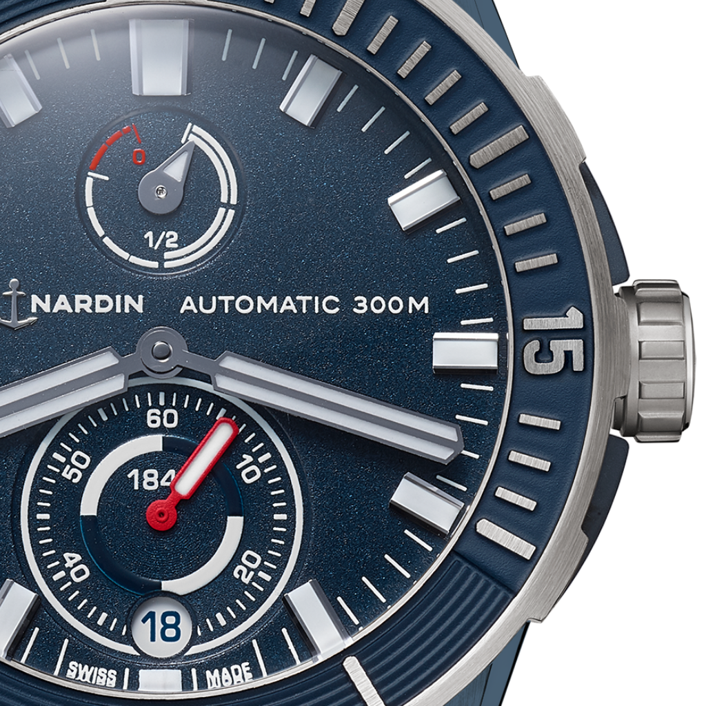 Ulysse Nardin New Watches - DIVER CHRONOMETER BEAU LAKE 44MM TITANIUM | Manfredi Jewels