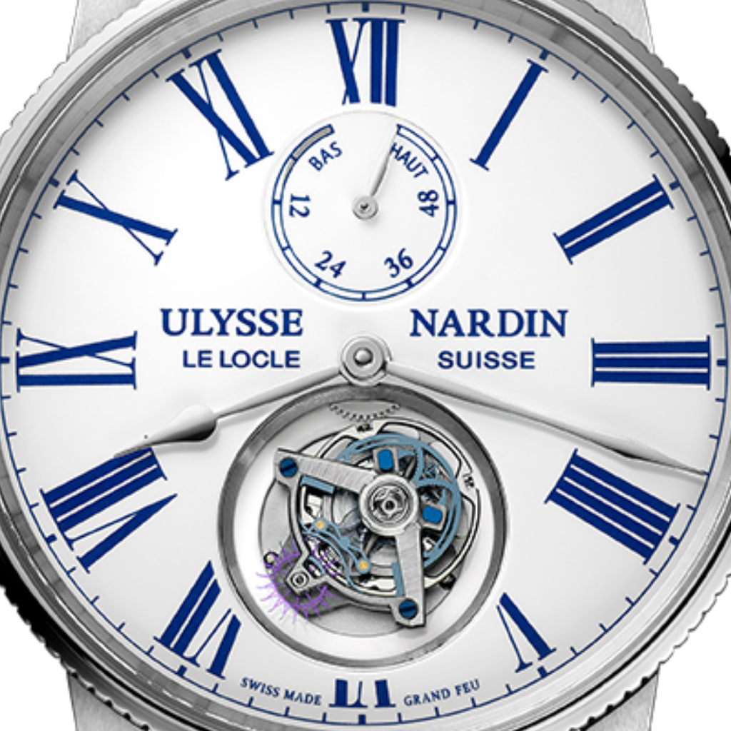Ulysse Nardin Watches - MARINE TORPILLEUR TOURBILLON 42MM STEEL | Manfredi Jewels