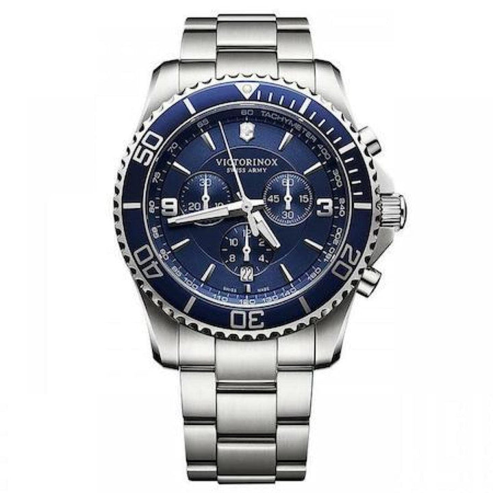 Victorinox Swiss Army Watches - Victorinox Swiss Army Maverick Chronograph Blue Dial Men’s Watch | Manfredi Jewels