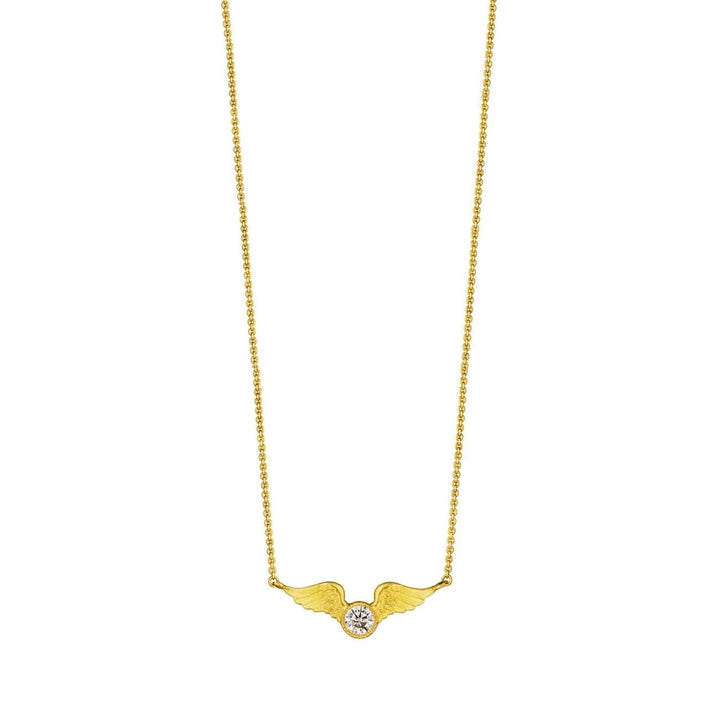 Anthony Lent Jewelry - Small Victory Diamond Necklace | Manfredi Jewels