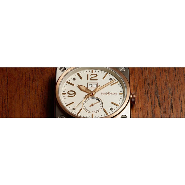 Bell & Ross Br 03 - 90 Steel & Rose Gold - Watches | Manfredi Jewels