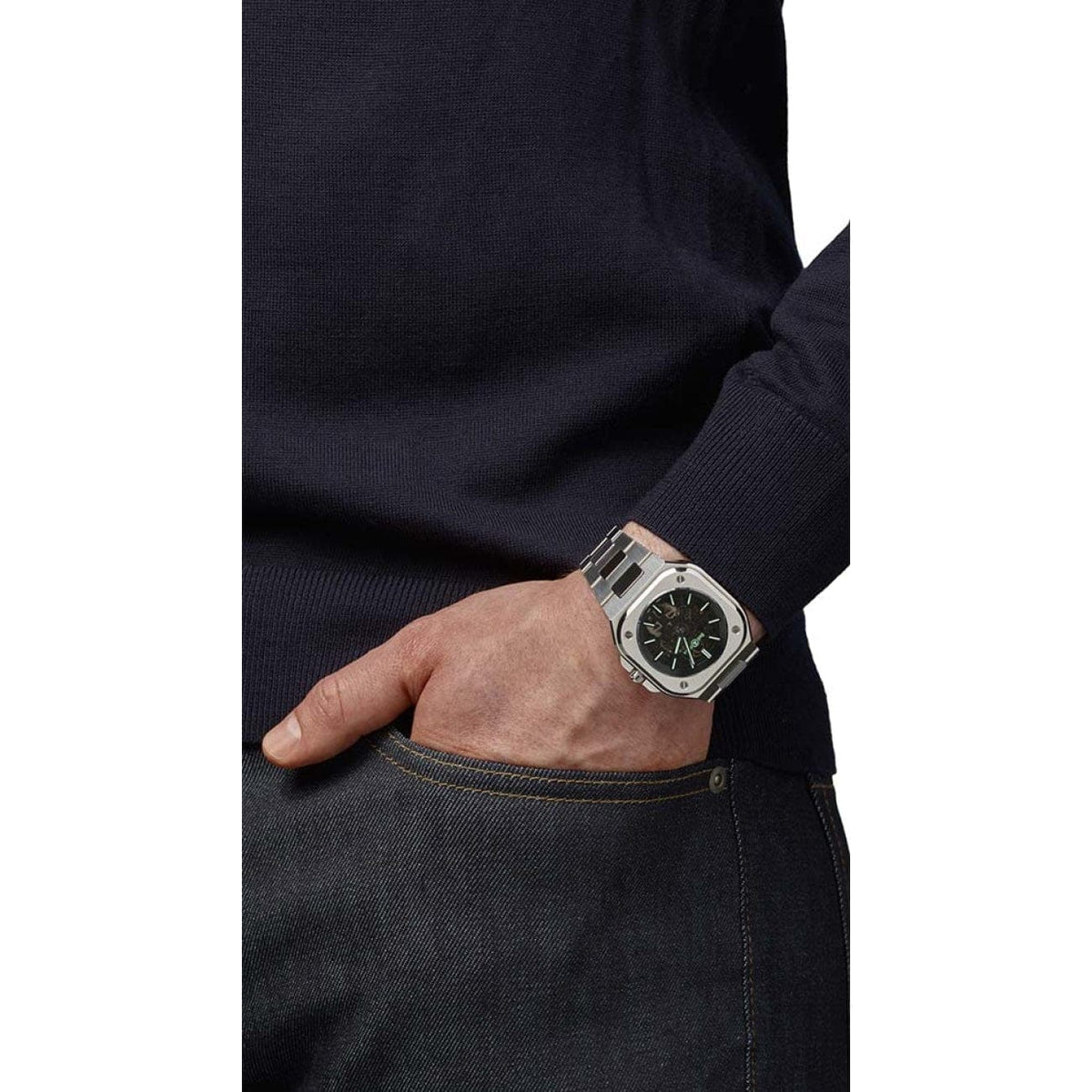 Bell & Ross Watches - BR 05 SKELETON NIGHTLUM | Manfredi Jewels