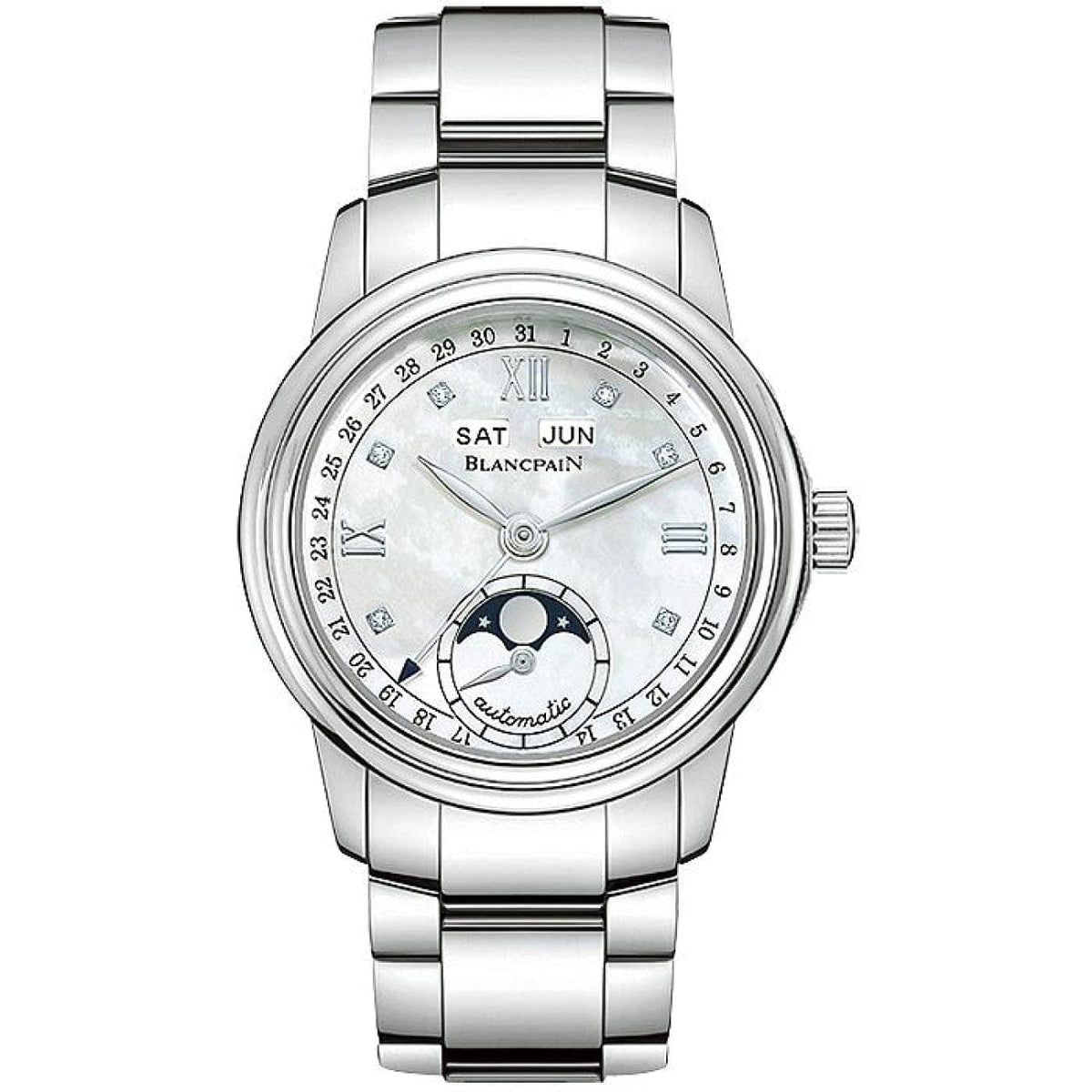 Blancpain Watches - Blancpain Perpetual Calendar Mop Dial | Manfredi Jewels