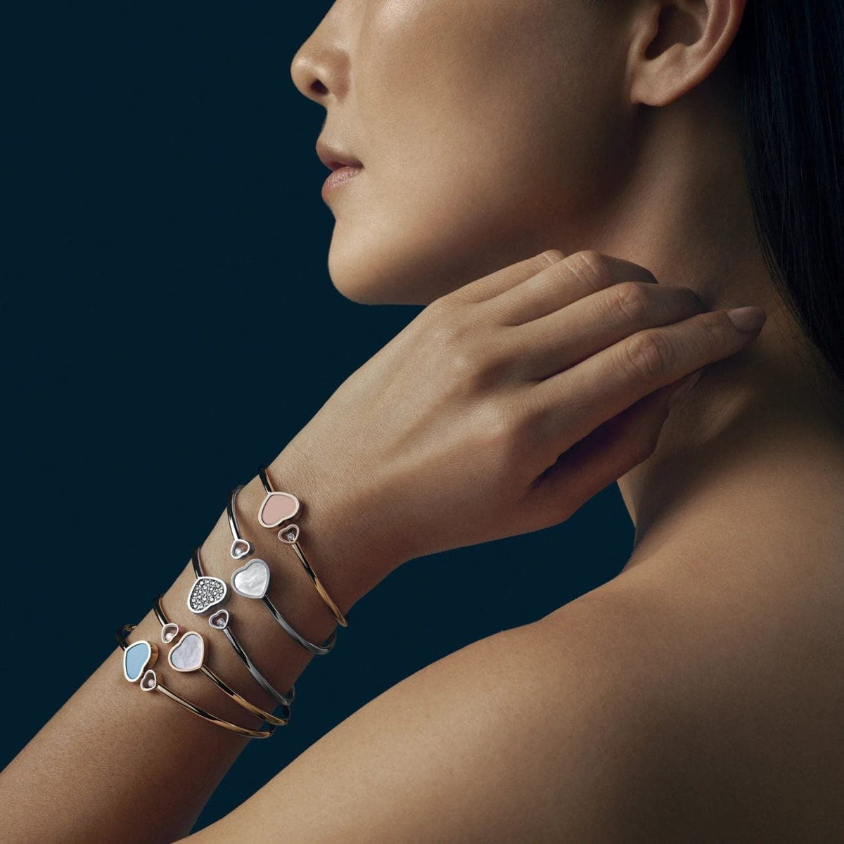 Chopard Jewelry - HAPPY HEARTS BANGLE | Manfredi Jewels