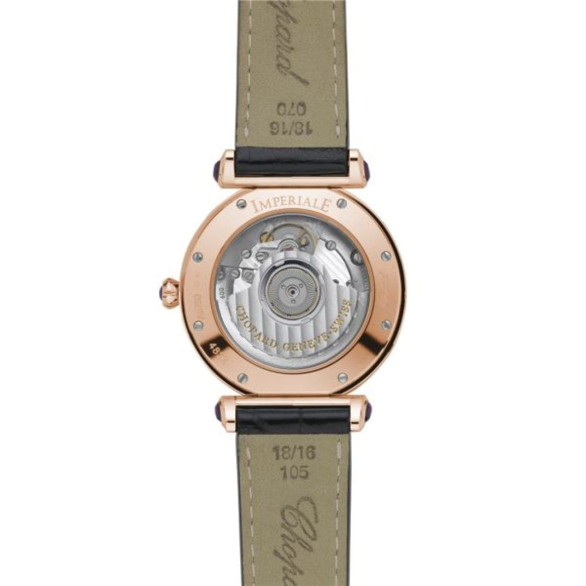 Chopard New Watches - IMPERIALE 36 MM AUTOMATIC ETHICAL ROSE GOLD DIAMONDS | Manfredi Jewels
