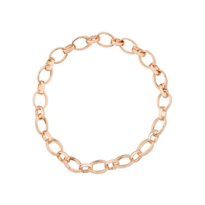 Fabergé Jewelry - 18K Rose Gold Chunky Chain Bracelet For Charms | Manfredi Jewels