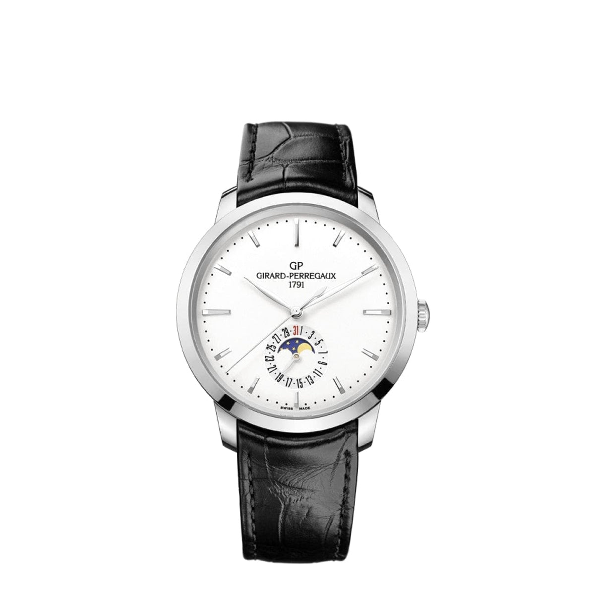 Girard-Perregaux Watches - 1966 DATE AND MOON PHASES (PRE-ORDER) | Manfredi Jewels