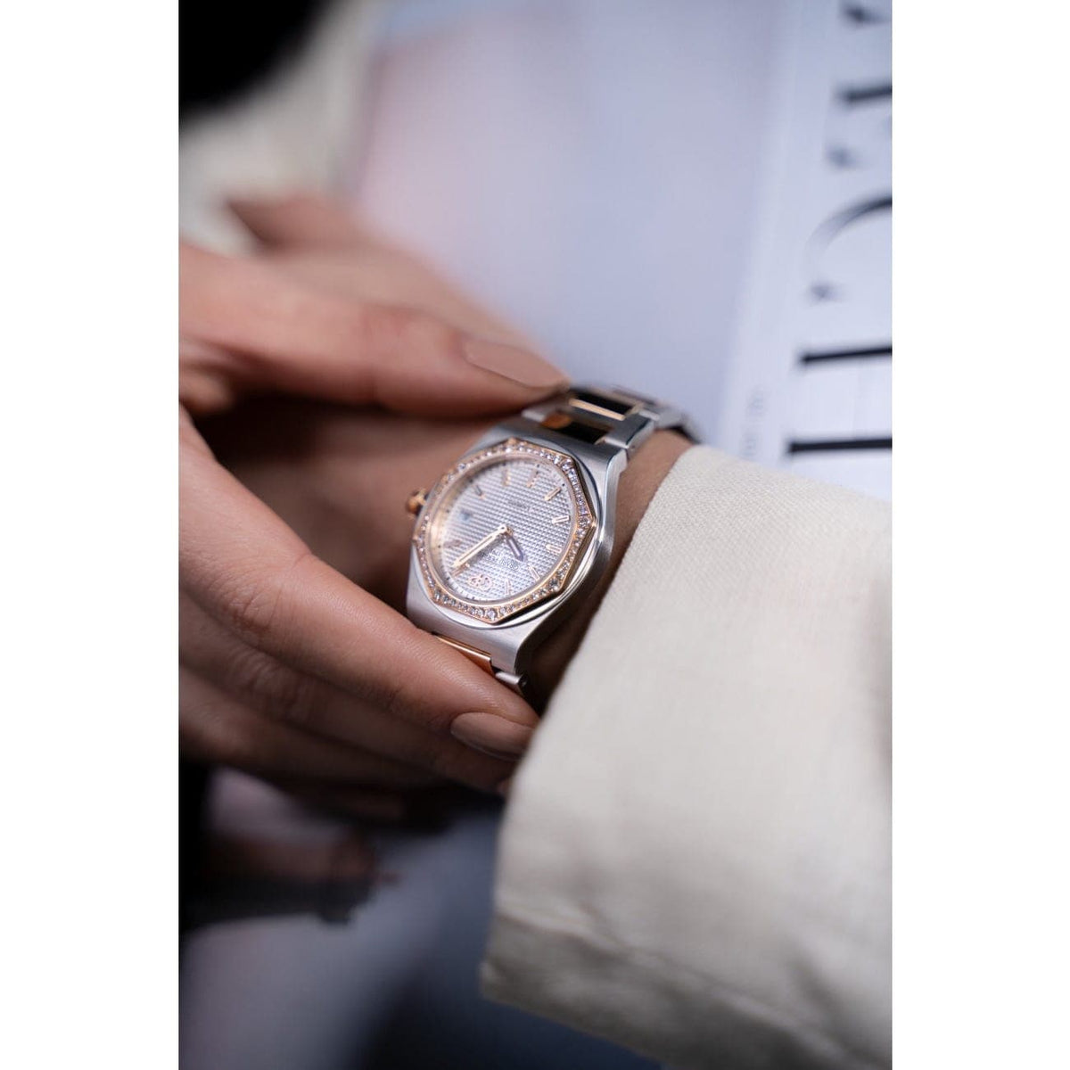Girard-Perregaux Watches - LAUREATO 34 MM (PRE-ORDER) | Manfredi Jewels