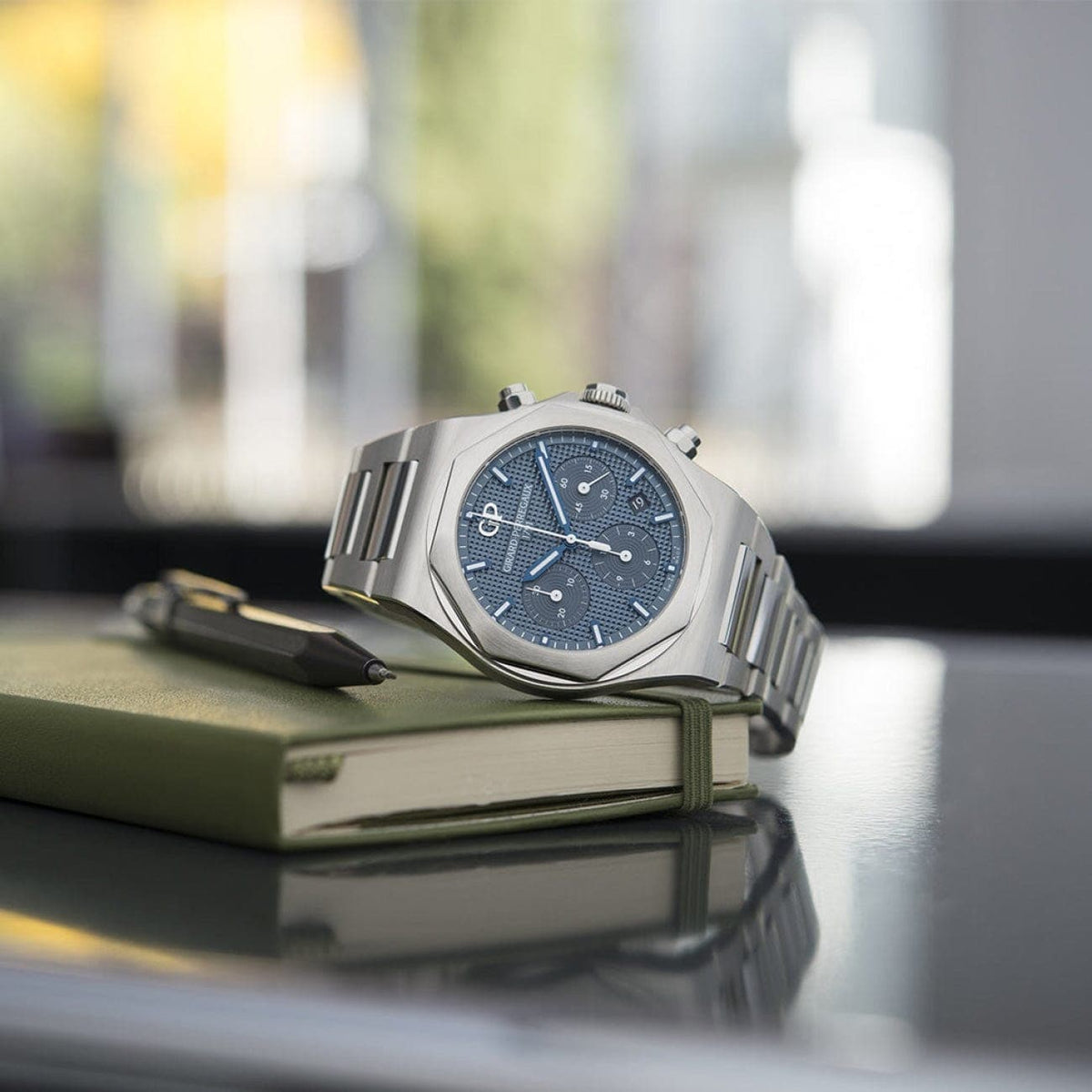 Girard-Perregaux New Watches - Laureato Chronograph 42mm | Manfredi Jewels