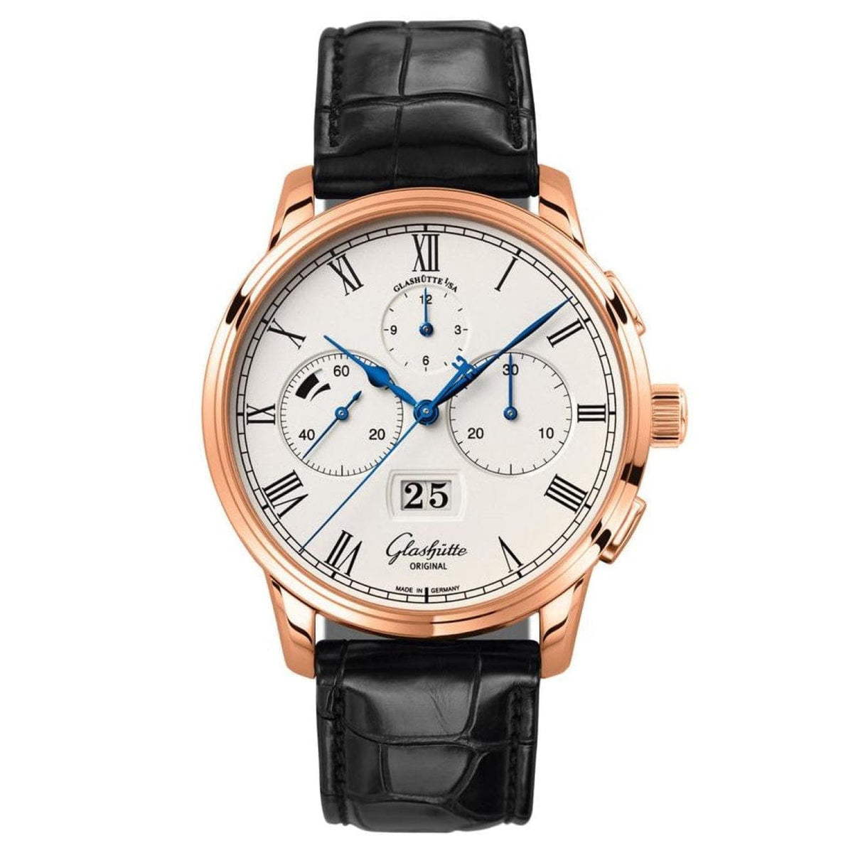 Glashütte Original Watches - Senator collection Senator Chronograph Panorama Date | Manfredi Jewels