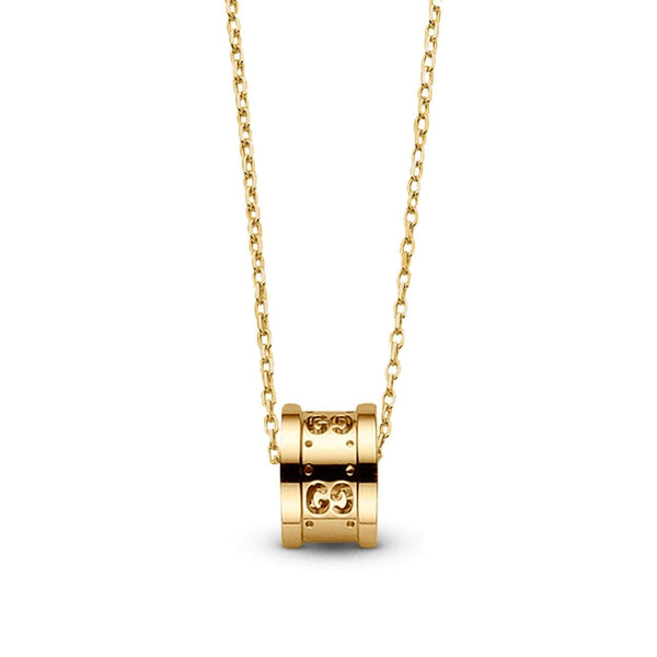 Gucci Icon Twirl Gg 7mm Pendant Ybb21416900200u Yg Jewl Jewelry Manfredi Jewels