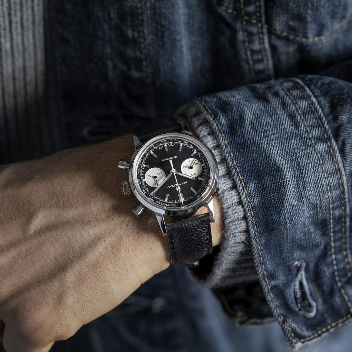 Hamilton Watches - American Classic Intra-Matic Chronograph H | Manfredi Jewels