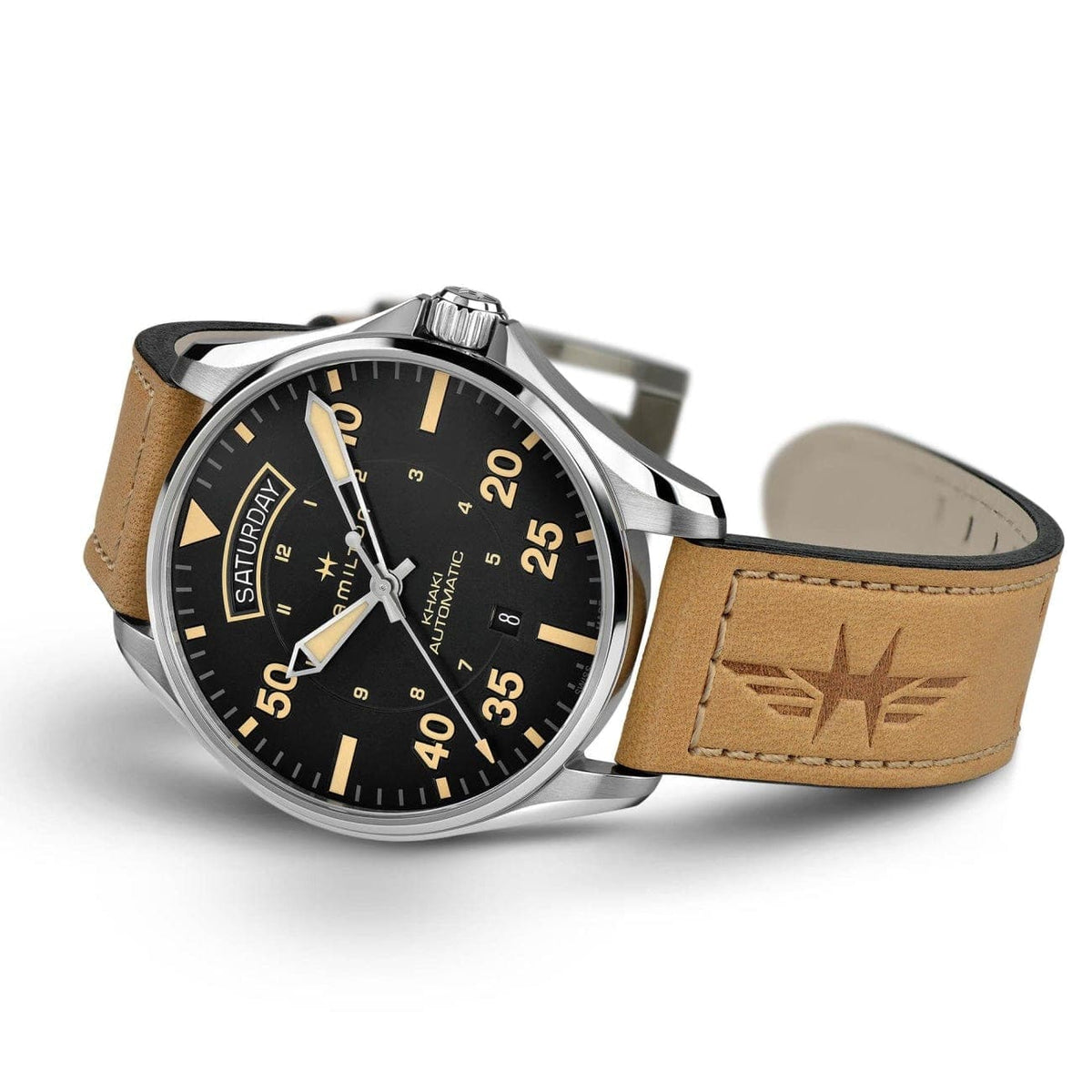 Hamilton Watches - KHAKI PILOT DAY DATE AUTO | Manfredi Jewels