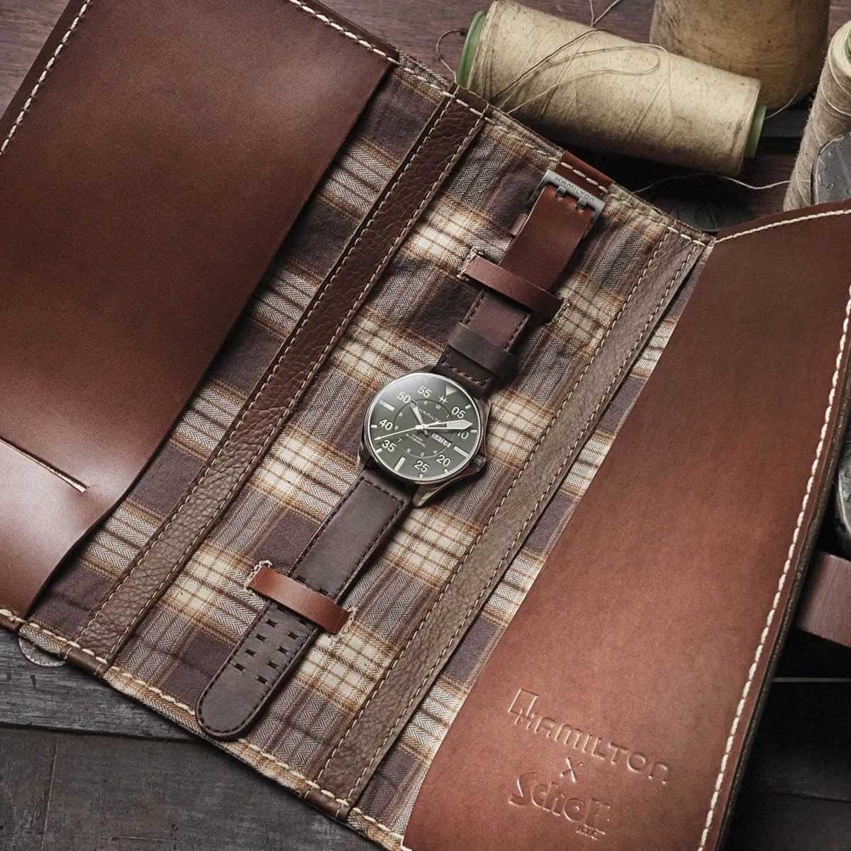 Hamilton Watches - Pilot Schott NYC - Limited Edition | Manfredi Jewels